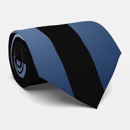 Cravate Cravate, Panneau de Paix Bleu Marine, Customisez l (Roulé)