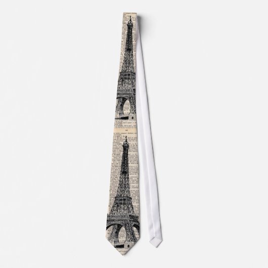 Cravate cravate, Paris, cru, Tour Eiffel (Devant)