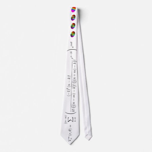 Cravate cravate, polynômes de Zernike (Devant)