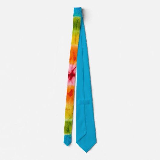 Cravate Cravate-teinture colorée tendance (Dos)