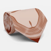 Cravate Cravate, tissu de couleur Brown impression design (Roulé)