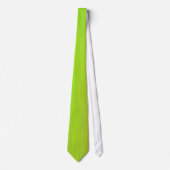 Cravate Cravate. Vert citron. (Devant)