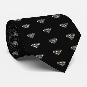 Cravate Cravette d'impression diamant