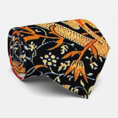 Cravate Cray, motif célèbre de William Morris, (Roulé)