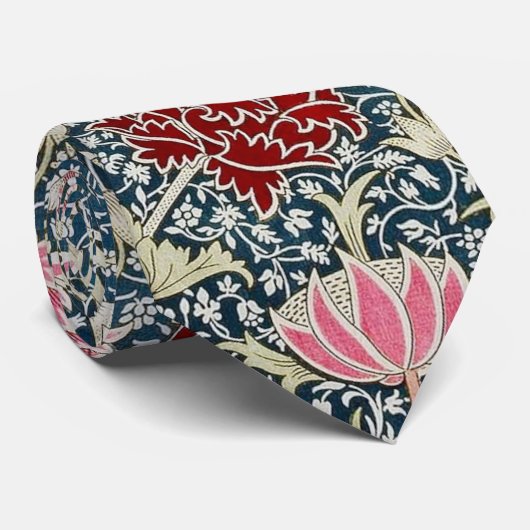 Cravate Cray Motif (par William Morris) (Roulé)