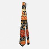 Cravate Cray, un design vintage William Morris (Devant)