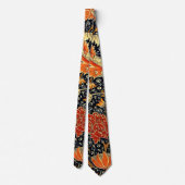 Cravate Cray, un design vintage William Morris (Dos)