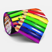 cravate crayon couleur (Roulé)