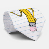 Cravate Crayon et papier (Roulé)