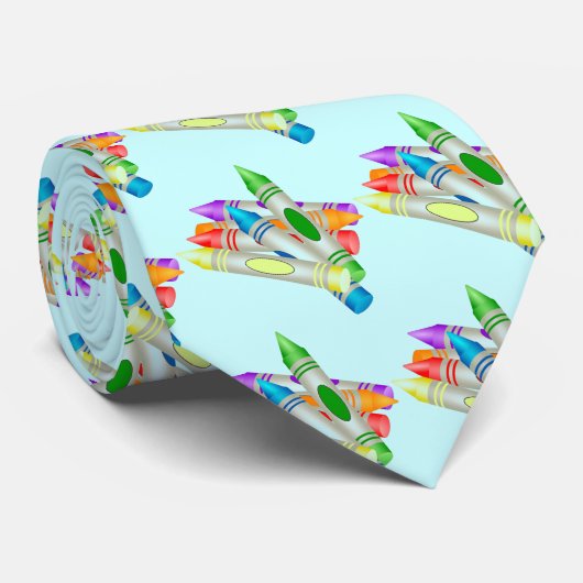 Cravate Crayons (Roulé)