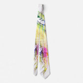 cravate "Crazy Color Palm #1" (Dos)
