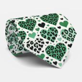 Cravate Crazy Love (Vert) (Roulé)