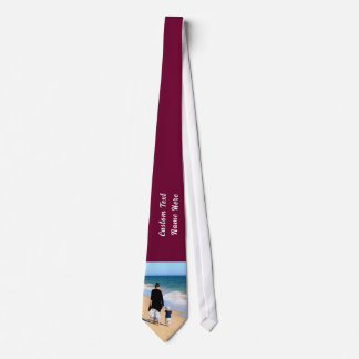 Cravate Create Your Own Photo Neck Tie Personalized Text