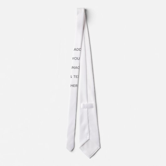 Cravate Create Your Own white  (Dos)