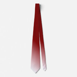 Cravate Création Originale Stylée Rouge Abstraite