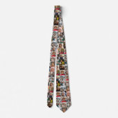 Cravate Créer un collage photo personnalisé avec 16 photos (Dos)