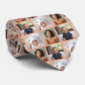 Cravate Créer un collage photo personnalisé avec 3 photos (Roulé)