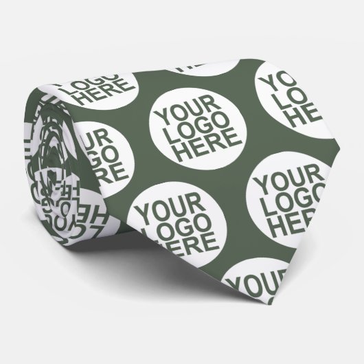 Cravate Créer un logo d'entreprise Promotion Business (Roulé)