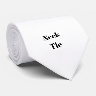 Cravate Créez Votre Propre Promotion de Marque Simple