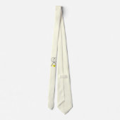 Cravate Crème double de tennis (Dos)