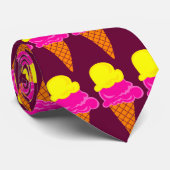 Cravate Crème glacée (Roulé)