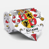 Cravate Crête de famille de Kraus (Roulé)
