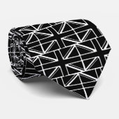 Cravate Cric noir des syndicats (Roulé)