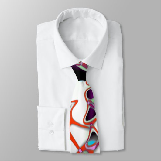 Cravate cristalline superbe de structure d'épine (Attaché)