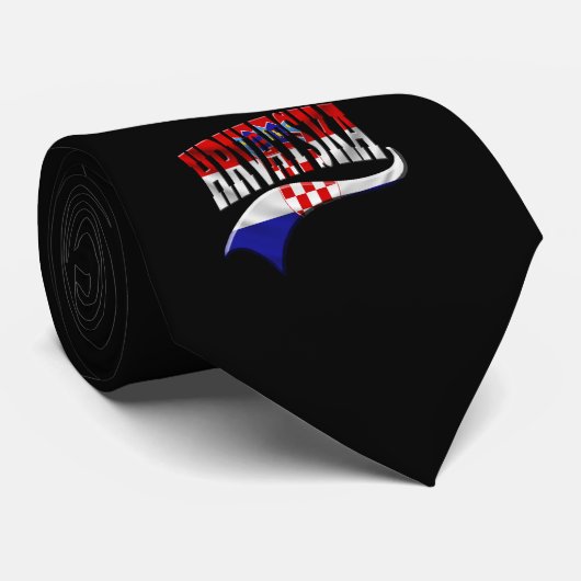 Cravate Croatia (Roulé)