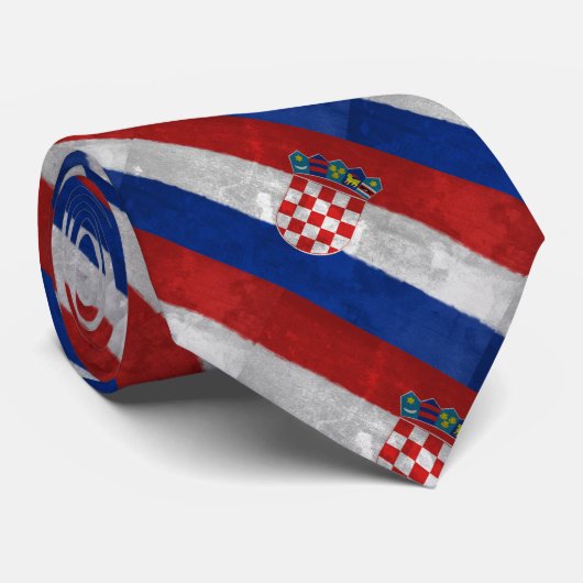 Cravate Croatie (Roulé)