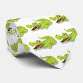 Cravate Crocodile de bande dessinée (Roulé)