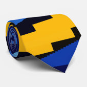 Cravate Crocodile de dents ou escaliers vers le haut (Roulé)