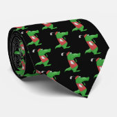 Cravate Crocodile Golfer Neck Tie (Roulé)