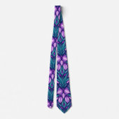 Cravate Crocus printaniers (Dos)