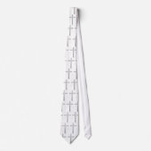 Cravate croisée chrétienne (Devant)