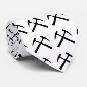 Cravate croisée de marteaux de roche (Roulé)