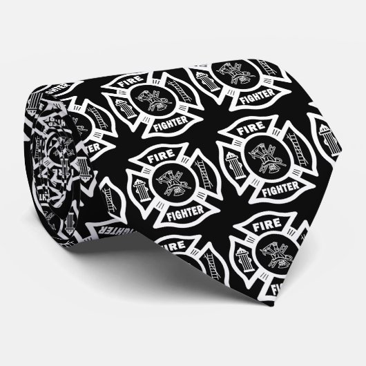 Cravate croisée maltaise de pompier (Roulé)