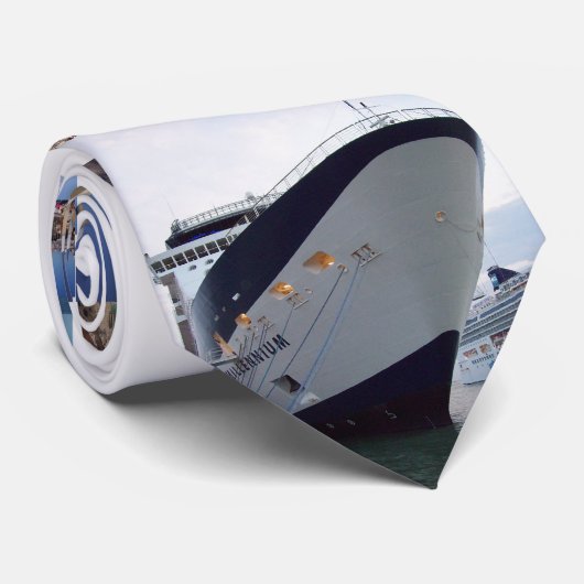 Cravate Croisière méditerranéenne (Roulé)