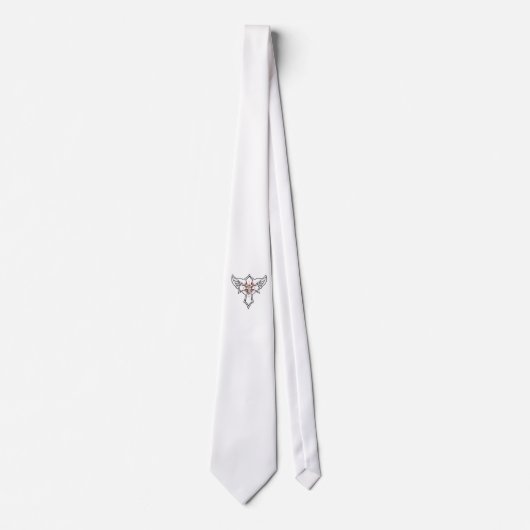 Cravate Croix chrétienne (Devant)