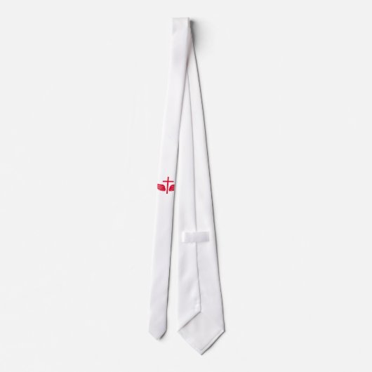 Cravate Croix chrétienne (Dos)