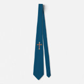 Cravate Croix chrétienne (Devant)
