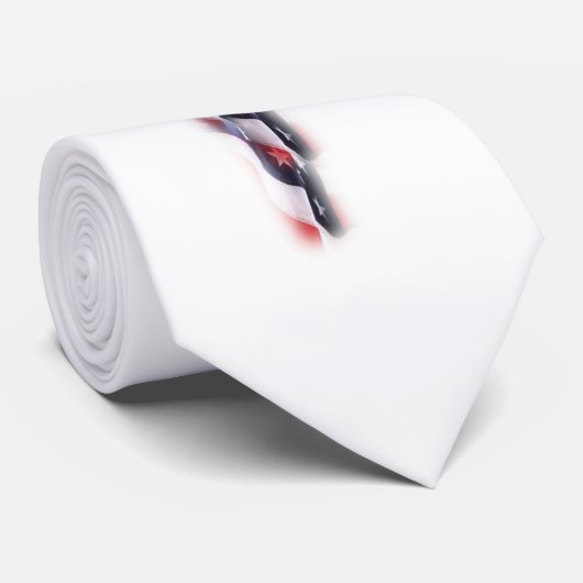 Cravate Croix de drapeau américain (Roulé)