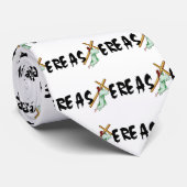 Cravate Croix de Pâques Jésus (Roulé)