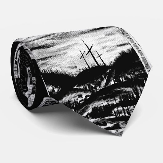 Cravate Croix de repos (Roulé)