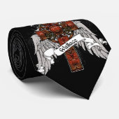 Cravate Croix de tartan de Wallace (Roulé)