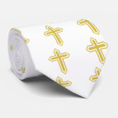 Cravate Croix d'or (Roulé)