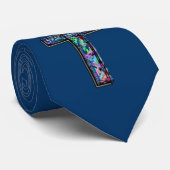 Cravate Croix en cristal (Roulé)