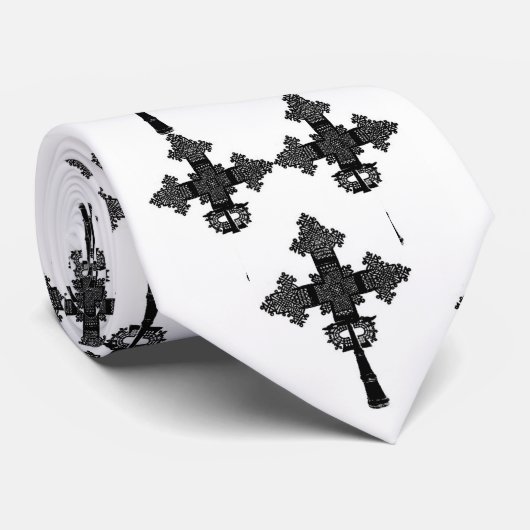 Cravate Croix éthiopienne II (Roulé)