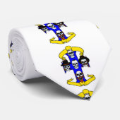 Cravate croix interreligieuse Hanoukka (Roulé)