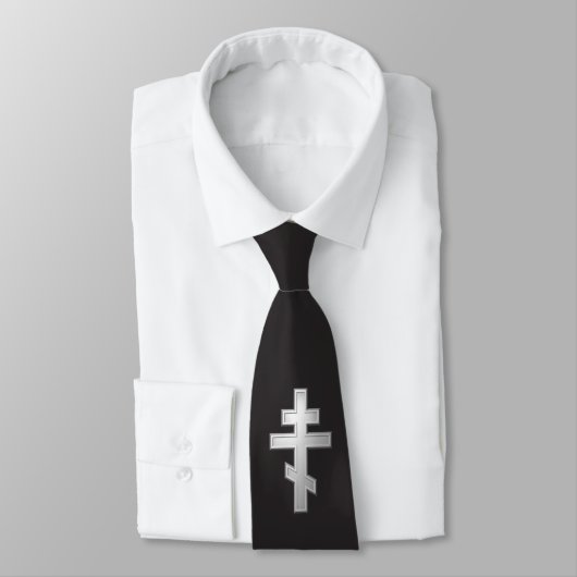 Cravate croix orthodoxe (Attaché)